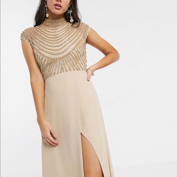 ASOS : Formal Wear Maxi Dress - Picture 3 of 4